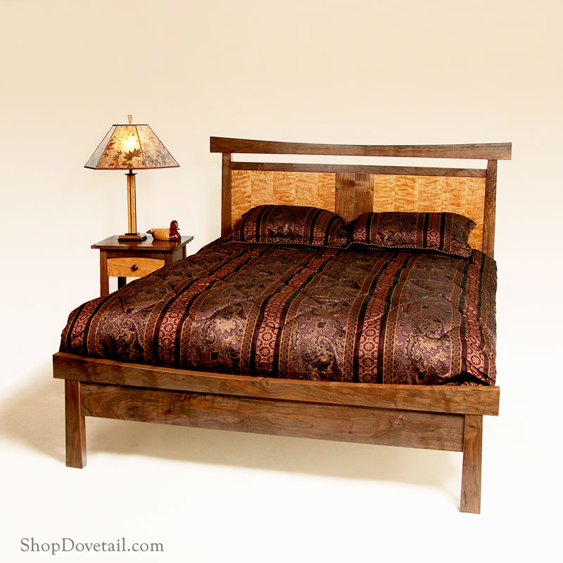 Custom Bedroom Furniture, Asian Bed Frame