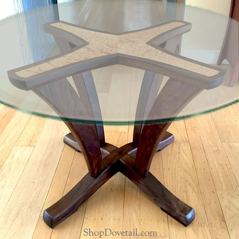 Round Glass Table Base, Round Glass Table Pedestal Base